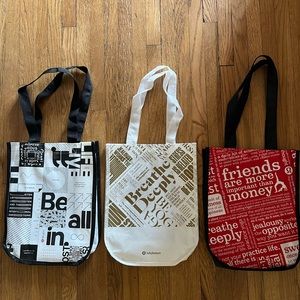 Lululemon bags - 3 set
